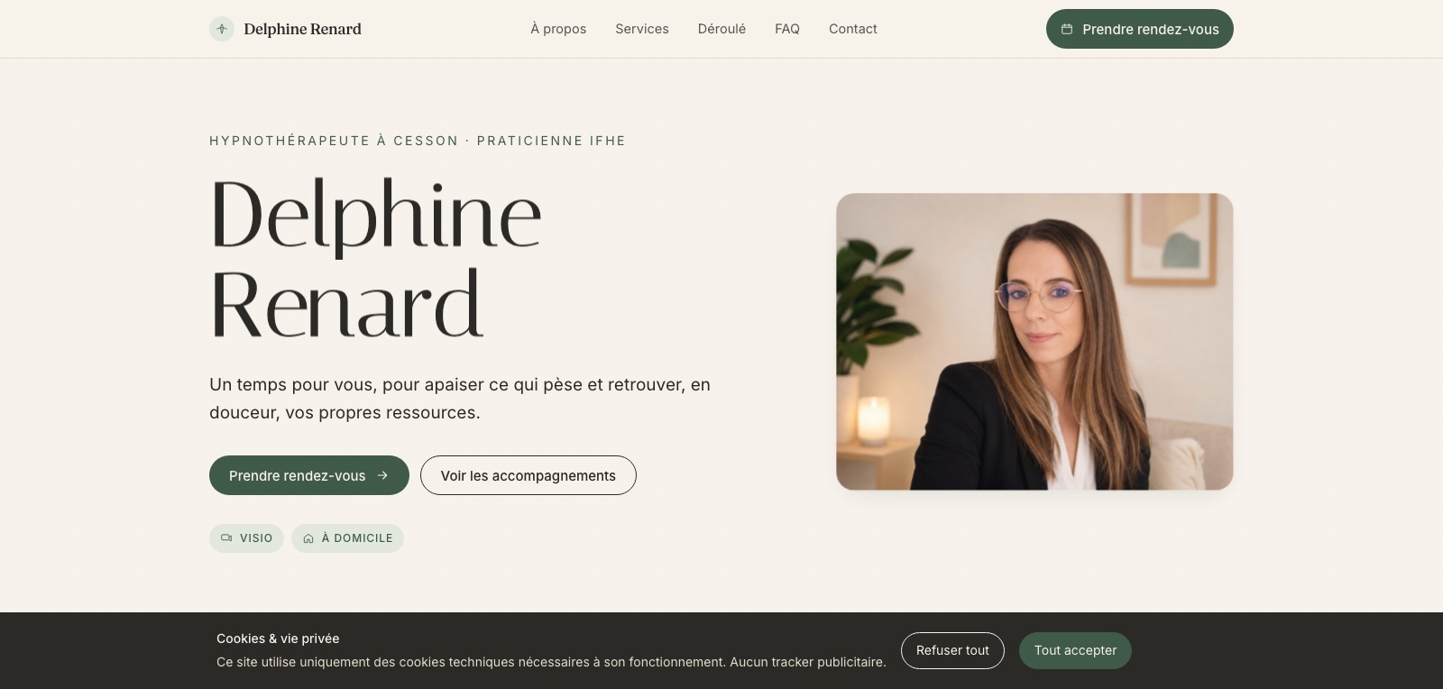 Site de Delphine Renard