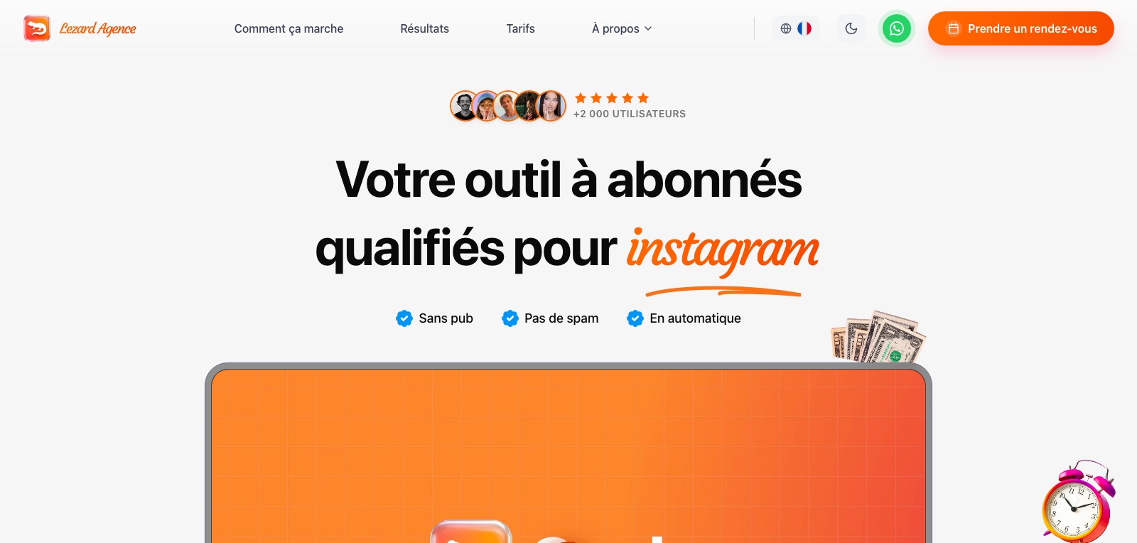 Site de Lezard Agence